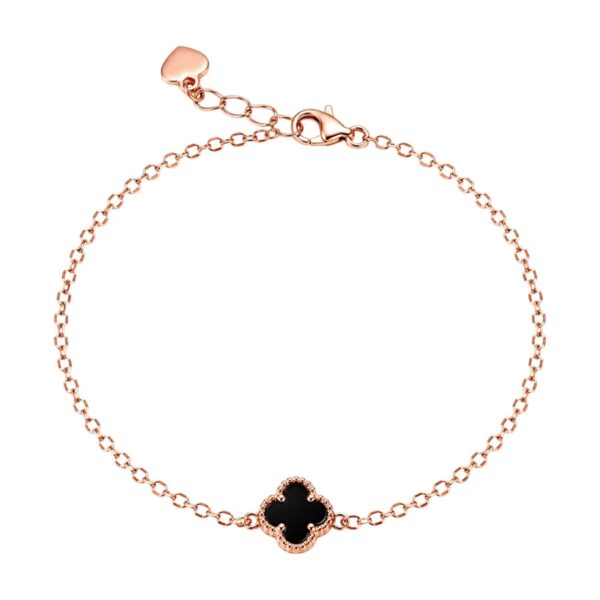 Gelang Emas Clover One Flower
