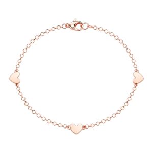 Gelang Emas Dainty - Heart Love