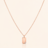 Kalung Emas Aksara Gold – Bisa Custom Inisial – 8K