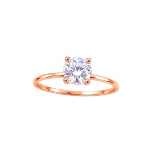 Cincin Emas Solitaire Nagita