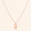 Kalung Emas Aksara Gold – Bisa Custom Inisial – 8K