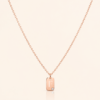 Kalung Emas Aksara Gold – Bisa Custom Inisial – 8K