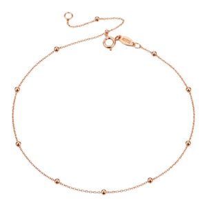 Gelang Emas Kaki Jedar 1 Layer Dewian 8K