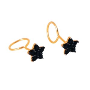 Giwang Emas Toge Star Balck