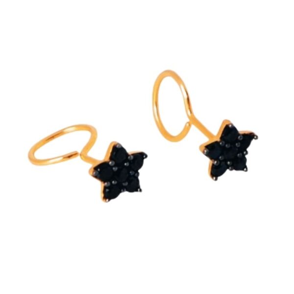 Giwang Emas Toge Star Balck