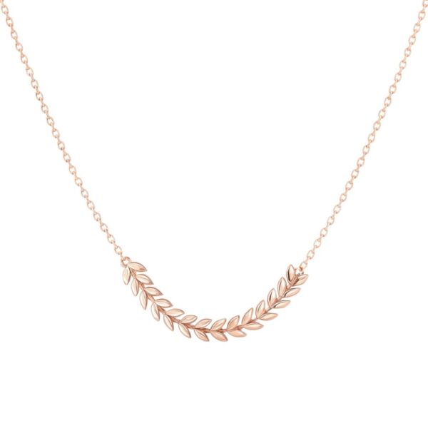 Kalung Emas Gandum Minimalis
