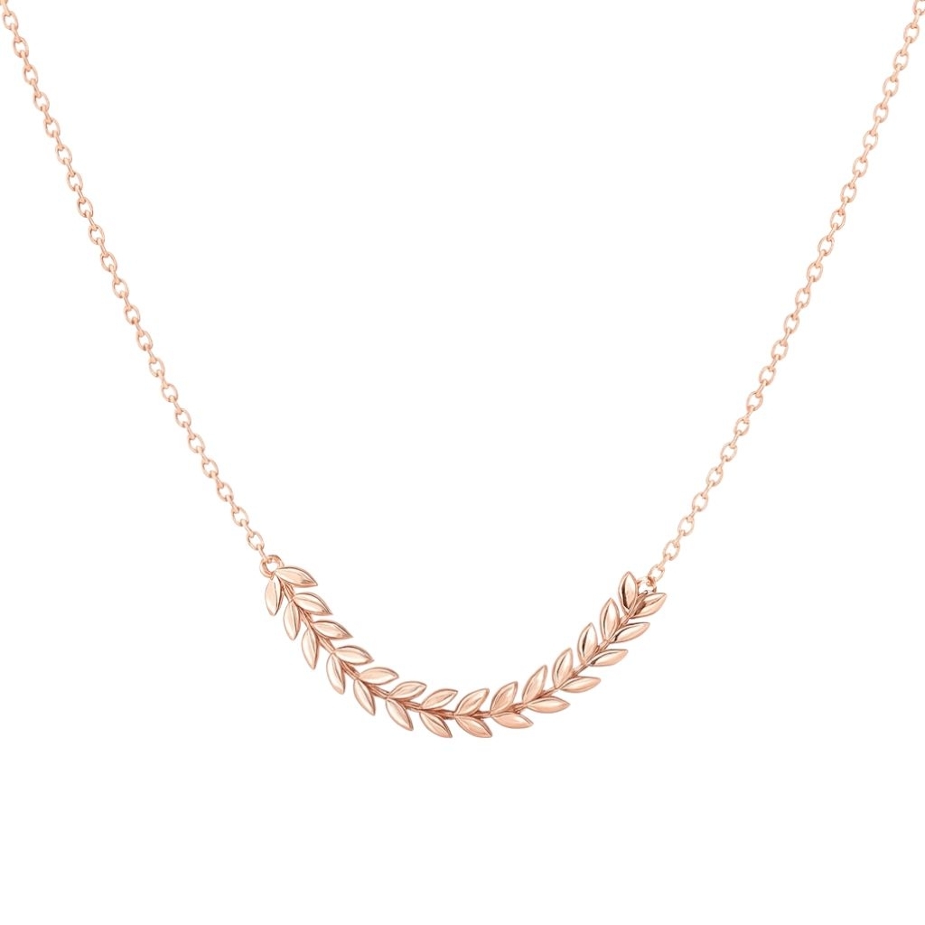 Kalung Emas Gandum Minimalis