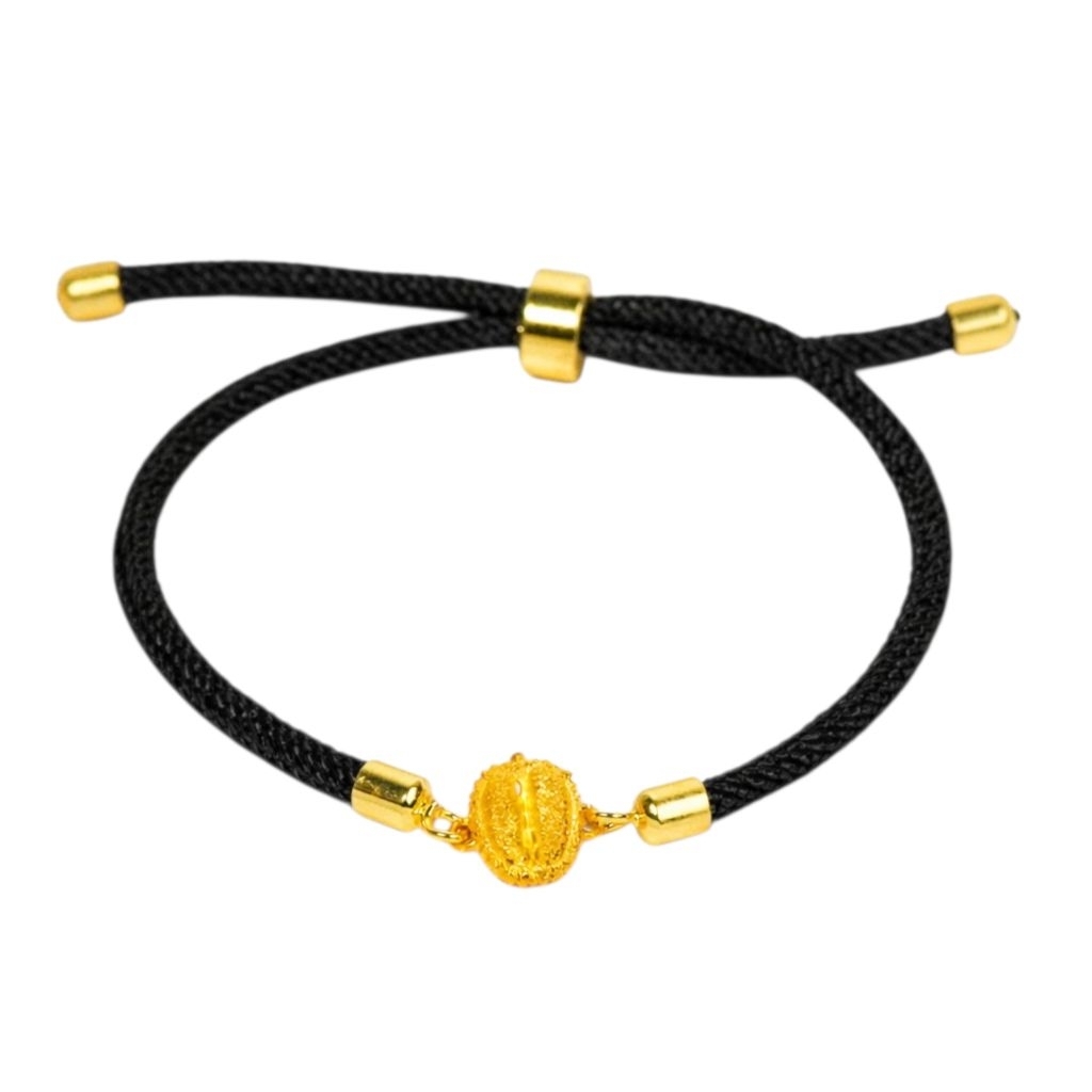 Gelang Tali Emas Elegant Durian Imut