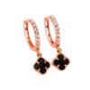 Anting Emas Jepret Bulat Mata Tabur VC