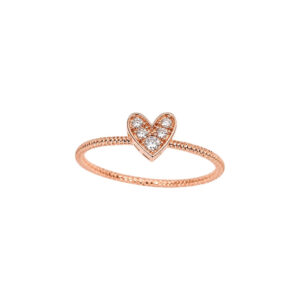 Cincin Emas Kawatan Kembangan Waru Lancip