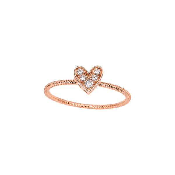 Cincin Emas Kawatan Kembangan Waru Lancip