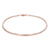 Gelang Emas Kosongan 3 Plat Polos 8K