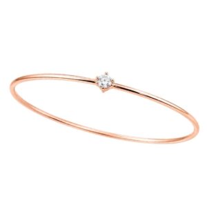 Gelang Emas Pipo Solitaire Minimalis